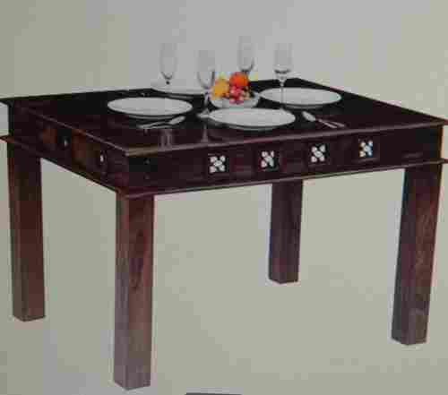 Sturdy Design Wooden Dining Table