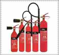 Red Color CO2 Fire Extinguishers