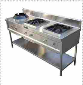 Chinese Cooking Three Burner Gas Stove