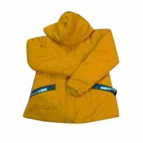 Ladies Yellow Hoodie Jacket