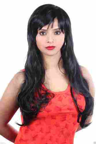 65cm Soft Hair Long Wave Synthetic Hair Wig
