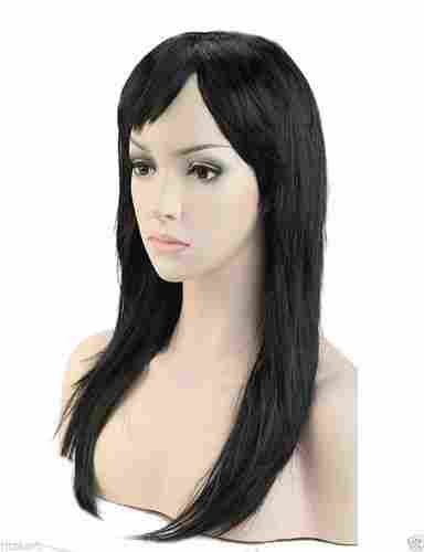 Natural Black Synthetic Full Hair Wigs