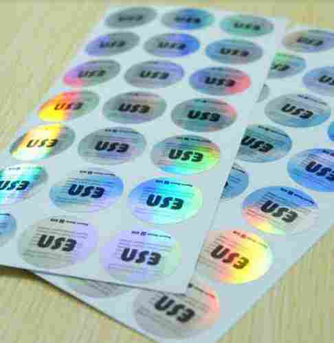 Pvc Printed Barcode Stickers 