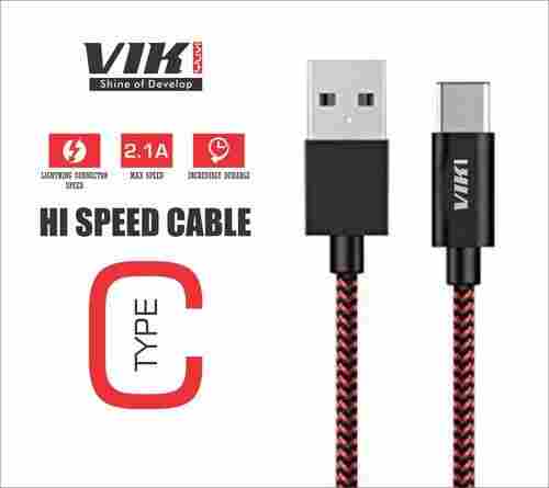 Quick Charge and Data Transfer Cable for Android (Type C Cable)