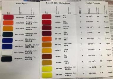 Any Silicone Color Master Batch
