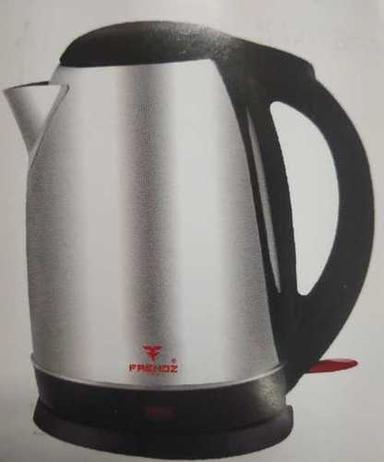 Silver  And Black Stainless Steel Electric Water Kettle