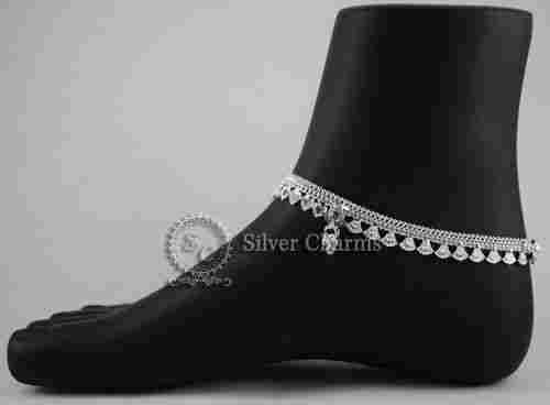 Designer Fancy Silver Anklets