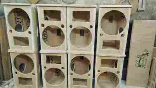 Square Wooden Speaker Box