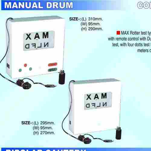 Manual Vision Testing Drum Rope Type