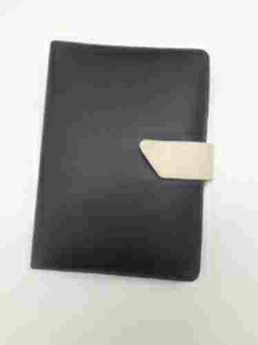Black Leather Passport Wallets 