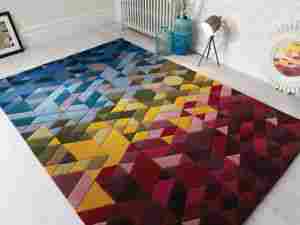 Multi Color Hand Tufted Carpets