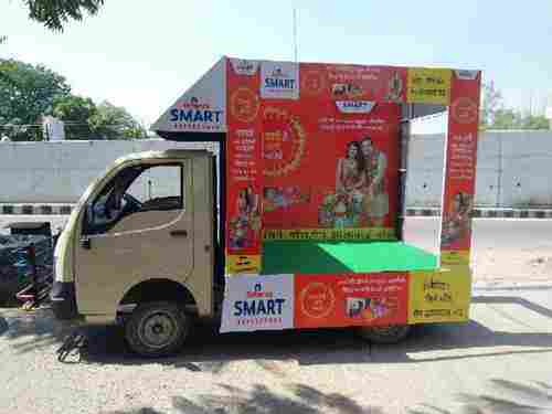 L Shape Mobile Van Campaign Service