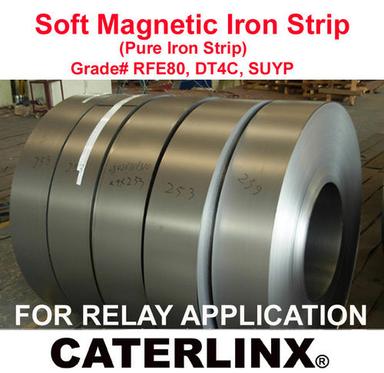 Soft Magnetic Iron Strip Application: Relays