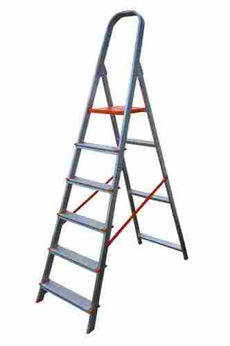 (AGUERRI) Eco 6-Step Foldable Aluminium Ladder (with Platform)