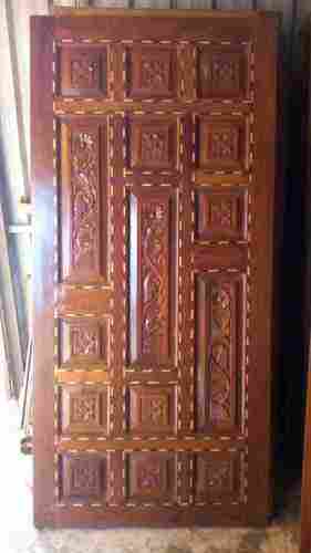 Designer Brown Wooden Door 