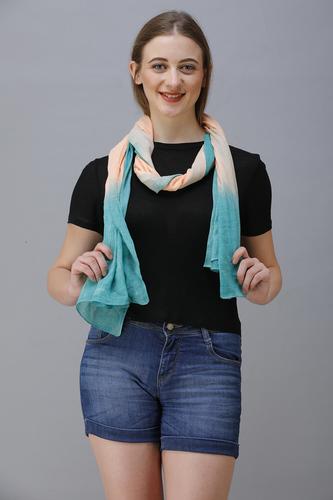 Multi Cotton Voile Dyed Scarves
