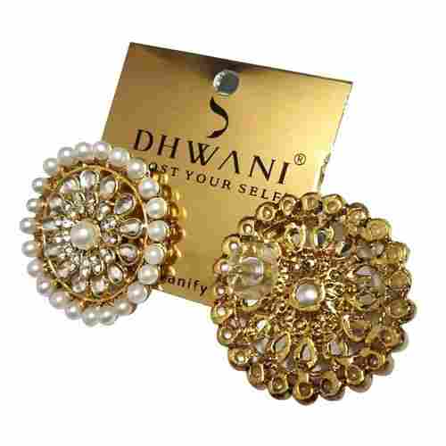 Gold Plated Artificial Earring
