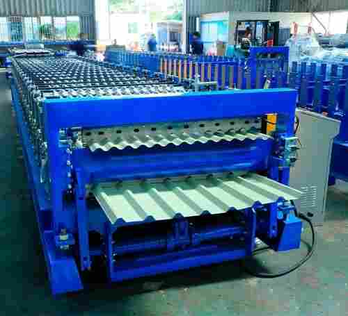 Double Roll Roof Tile Roll Forming Machine