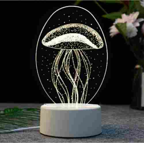 LED 3D Jellyfish Night Light