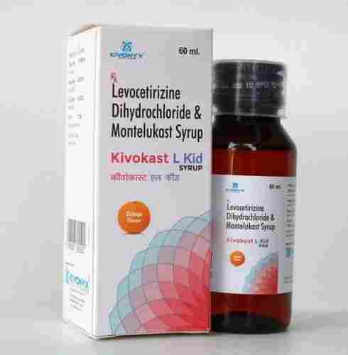 Levocetirizine 2.5 mg And Montelukast 4 mg Syrup