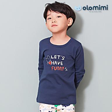 Printed (Olomimi) Korea 2019 New Sleepwear Pajamas, Dino-Family