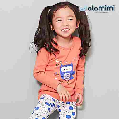 (OLOMIMI) KOREA 2019 Printed New Fleece Pajamas