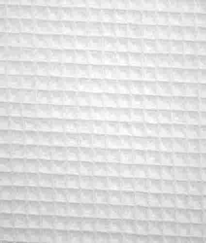 White Plain Waffle Fabric