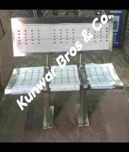 Stainless Steel Railway Bench