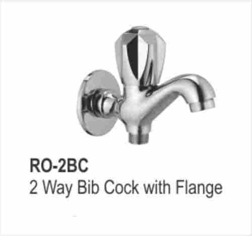 2 Way Bib Cock With Flange
