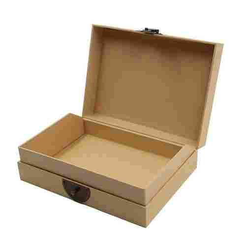 Luxury Vintage Copper Button Flip Gift Box