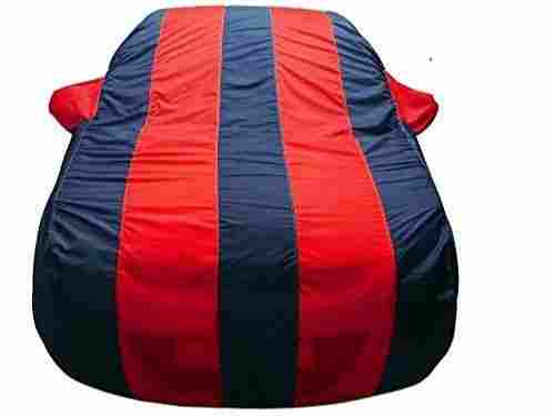 Red And Blue Car Body Cover