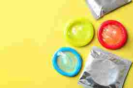 Male Transparent Coloured Condom