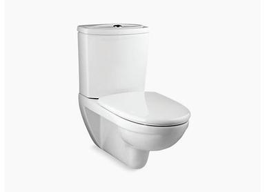 Durable White Wall-Hung Toilet