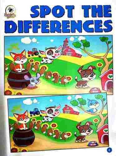 Spot The Differences Books For School