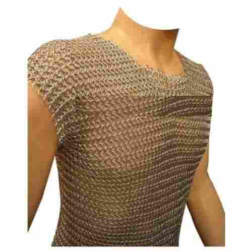 Aluminium Butted Anodized Medieval Armory Chainmail Sleeveless Shirt