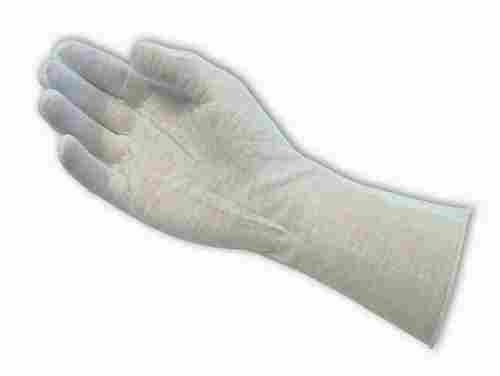 White Full Finger Gloves 