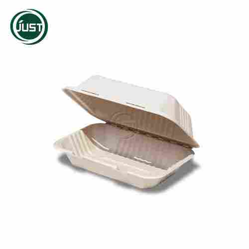 Lunch Box 9"A 6" Biodegradable Paper Pulp Tableware
