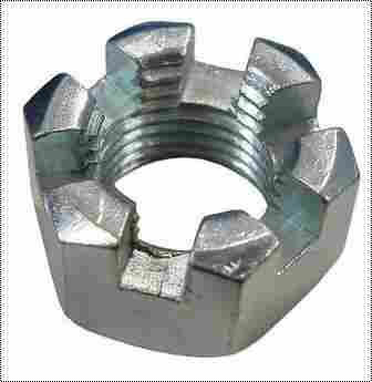 Stainless Steel Slotted Hex Nuts