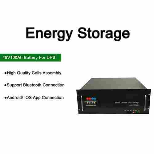 LiFePO4 Battery 48V 100Ah for Storage Energy