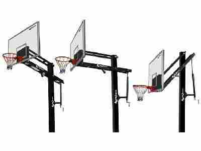 Basketball Pole - Height Adjustable