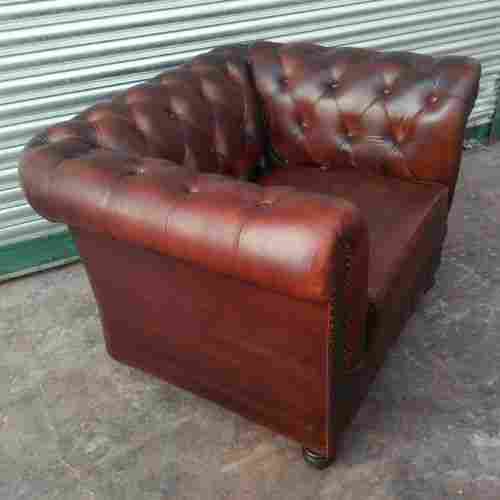 Chesterfield Genuine Leather Sofa