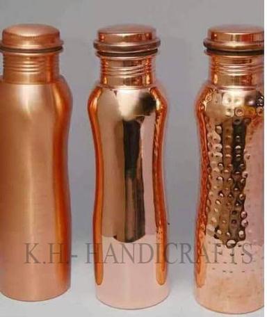 Plain Copper Water Bottle Diameter: 7  Centimeter (Cm)