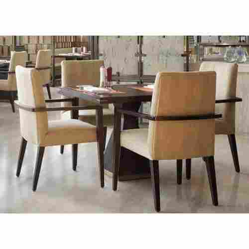 Traditional Restaurant Dining Table and Chair Set
