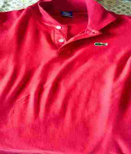 Red Color Branded T Shirt