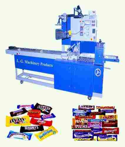 Automatic Chocolate Packaging Machine with PLC Control System