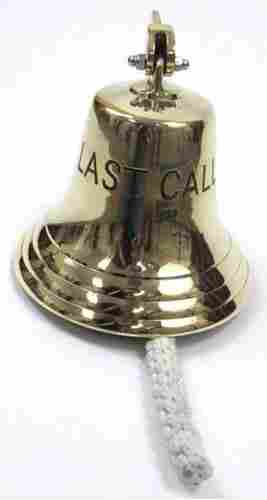 8 inch Brass Bell Last Call