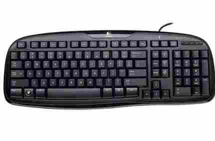 Black Computer Keyboard (Logitech)