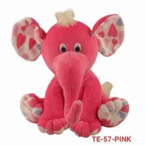 Red Stuffed Elephant Soft Toy