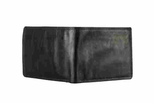 Mens Black Leather Wallet