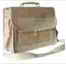 Fancy Jute Laptop Bag Size 18x16x5 Inch